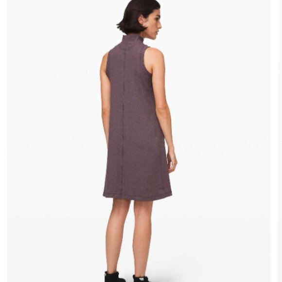 Lululemon Gone for the Week Dress Heathered Antique Bark Size S - Picture 4 of 13